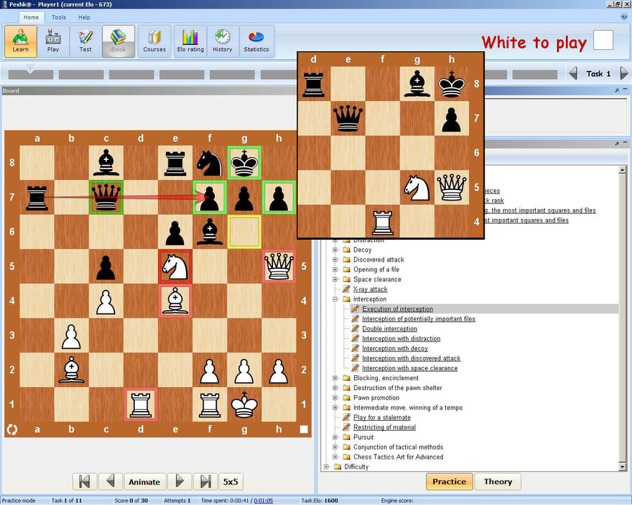best chess tactics trainer